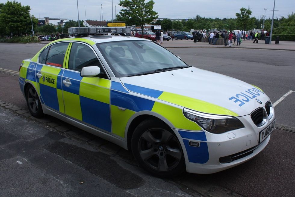 South Yorkshire Police car