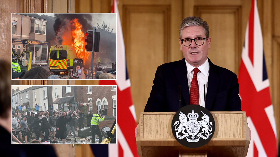 'It's a crime': Keir Starmer resolves to crack down on riots as he announces new plan to end violent disorder