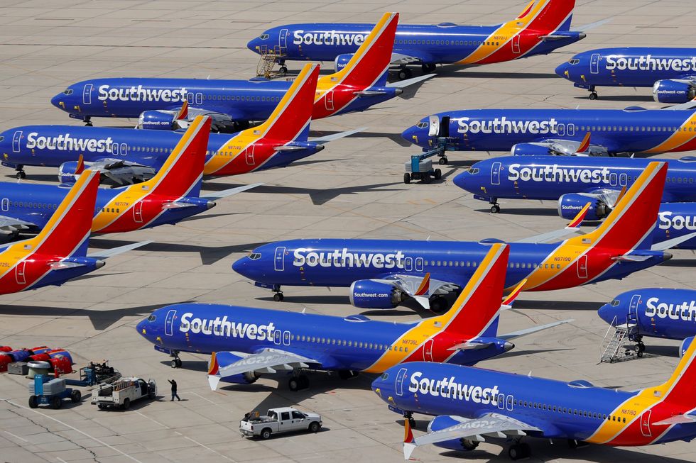 Southwest Airlines planes