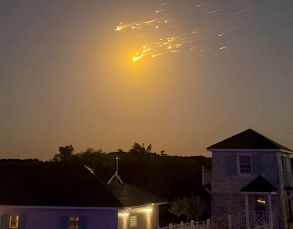 SpaceX debris