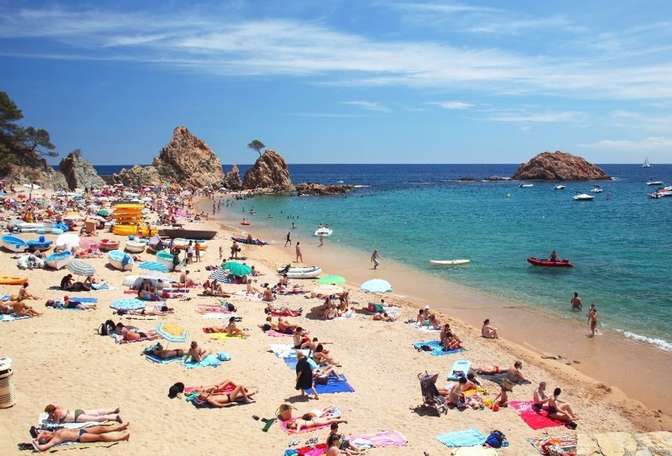 Spain beach