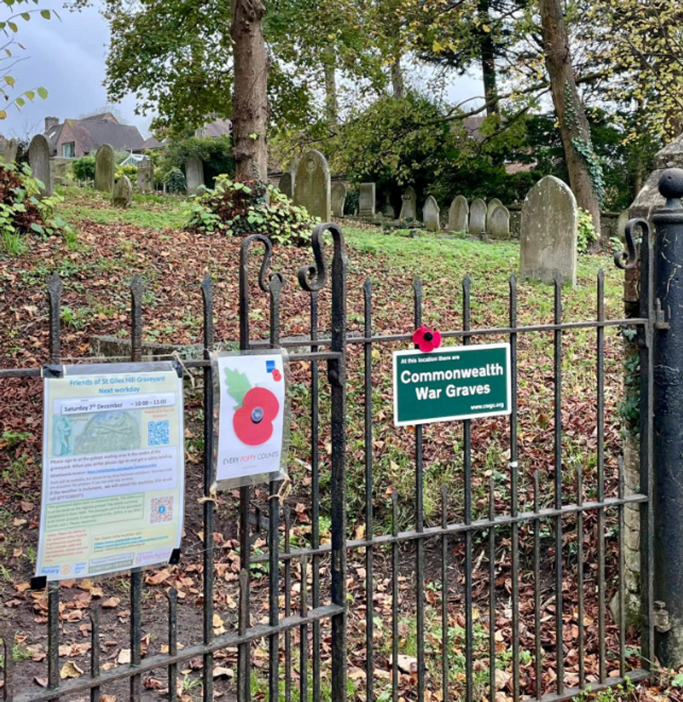 St Giles Hill Graveyard