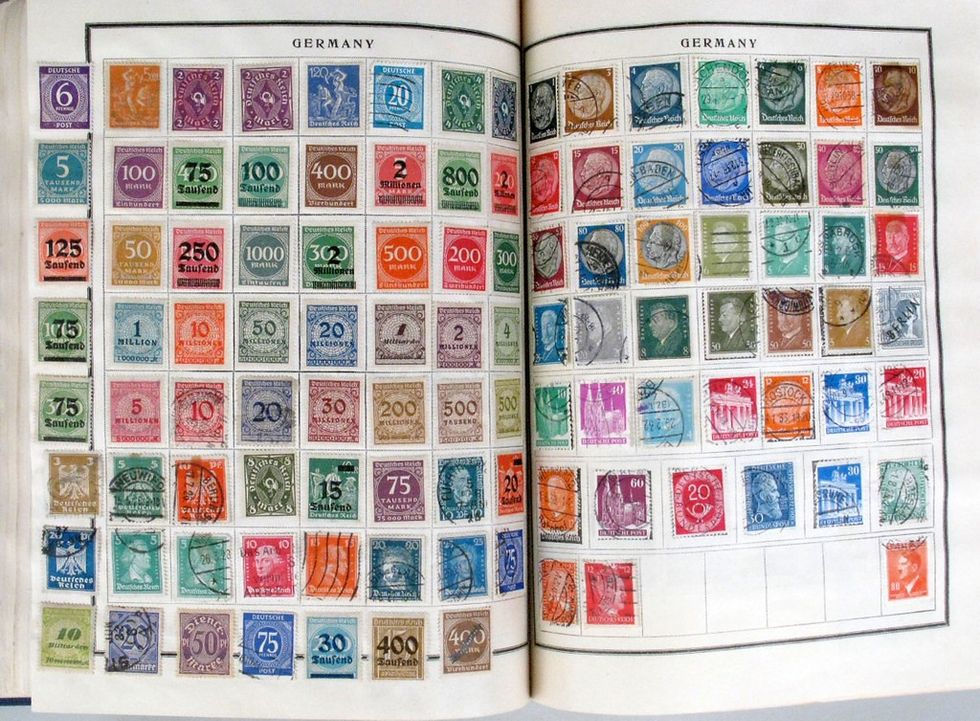 Stamp collection