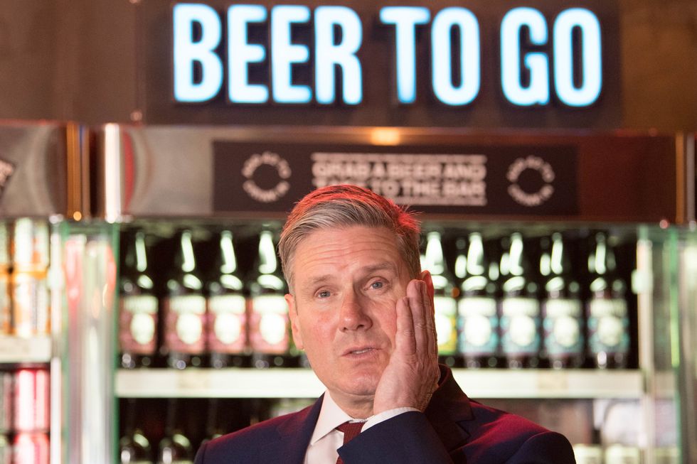 Starmer considers closing pubs early as part of 'nanny state' health measures