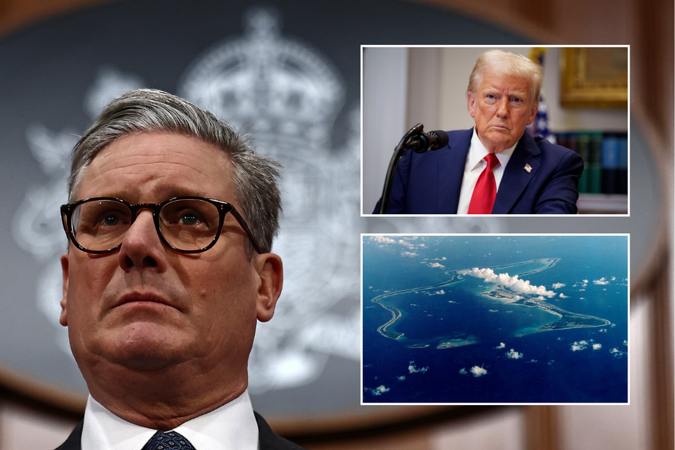 Starmer has been warned by President Trump about the islands