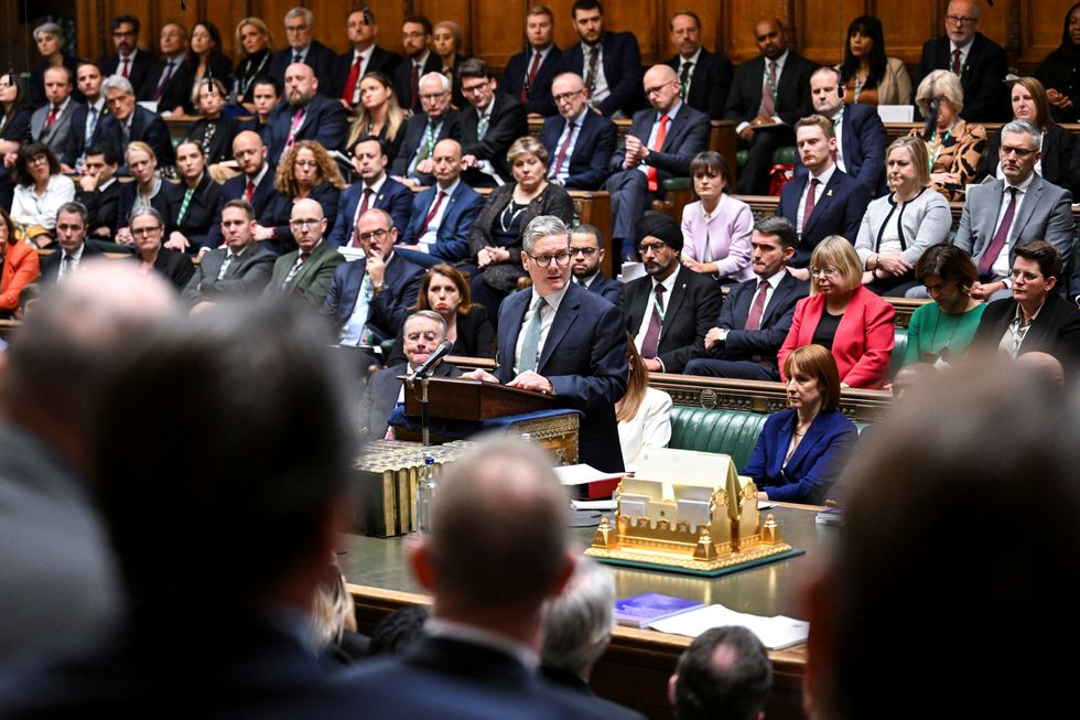 Starmer in Parliament