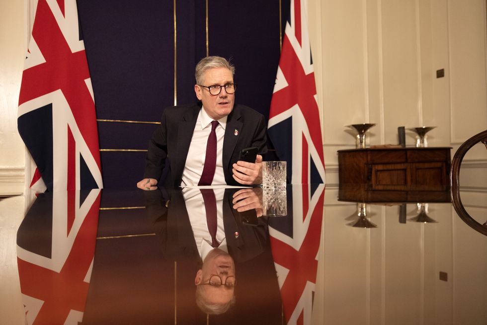 Starmer on phone call to Donald Trump