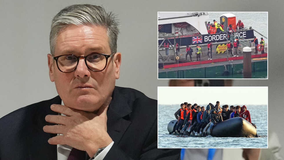 Starmer/small boats migrants