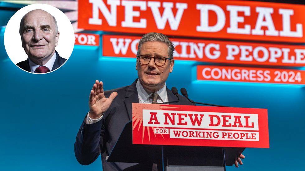 Stephen Pound (left), Keir Starmer (right)