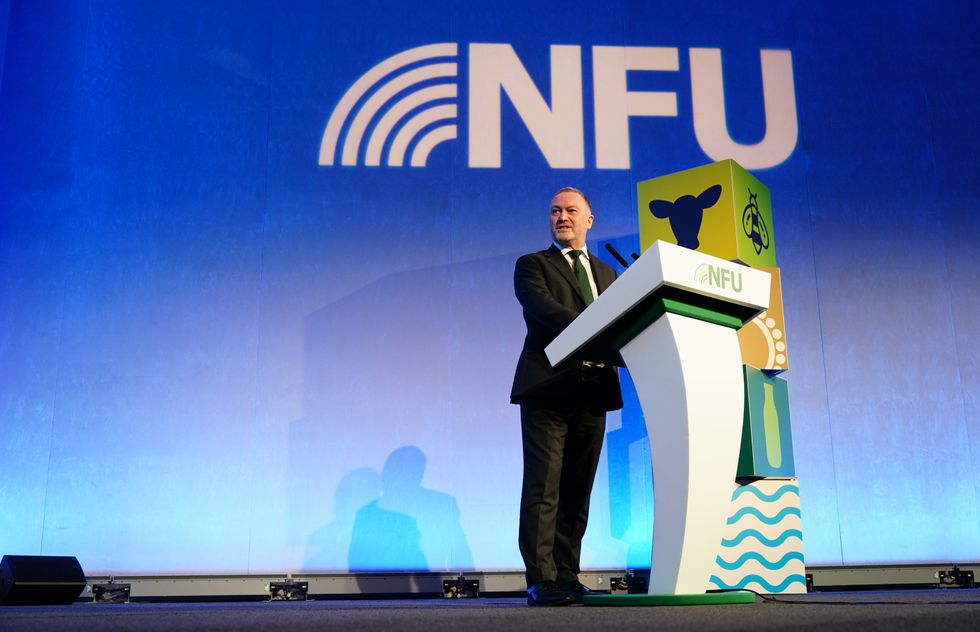 Steve Reed at today's NFU conference