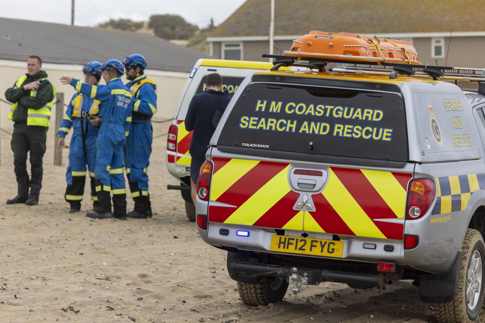 Stock image HM coastguard