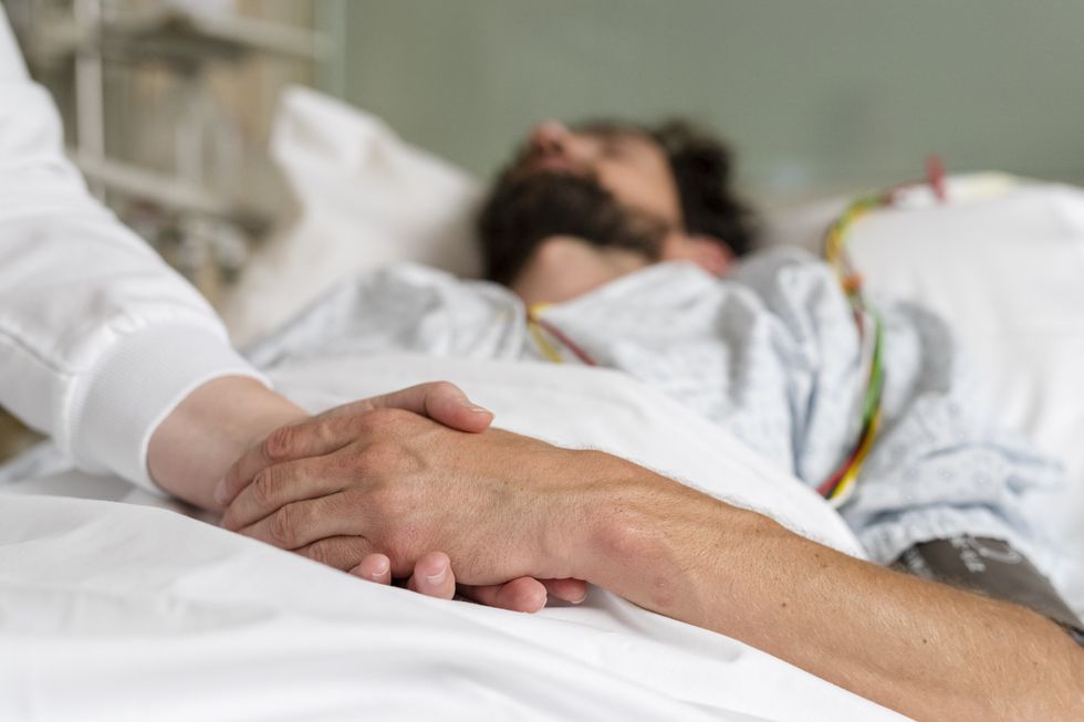 Stock image of assisted dying