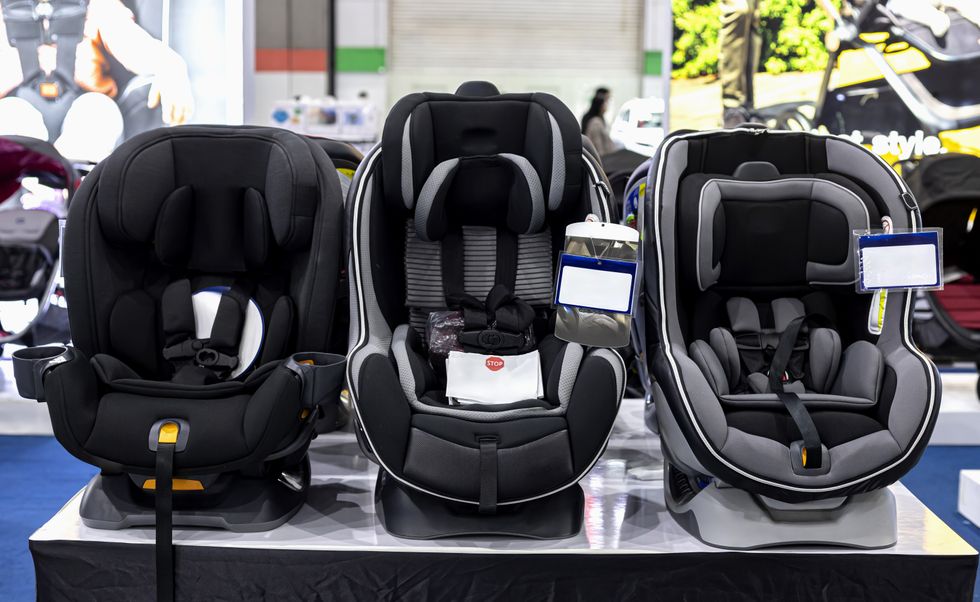 Stock image of car seats