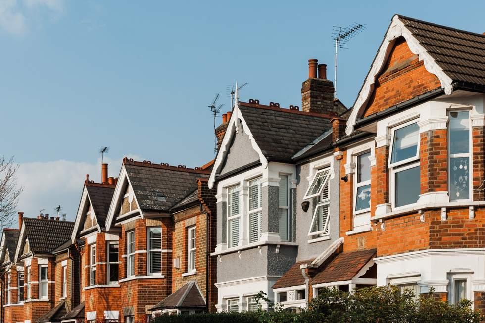 Stock image of houses