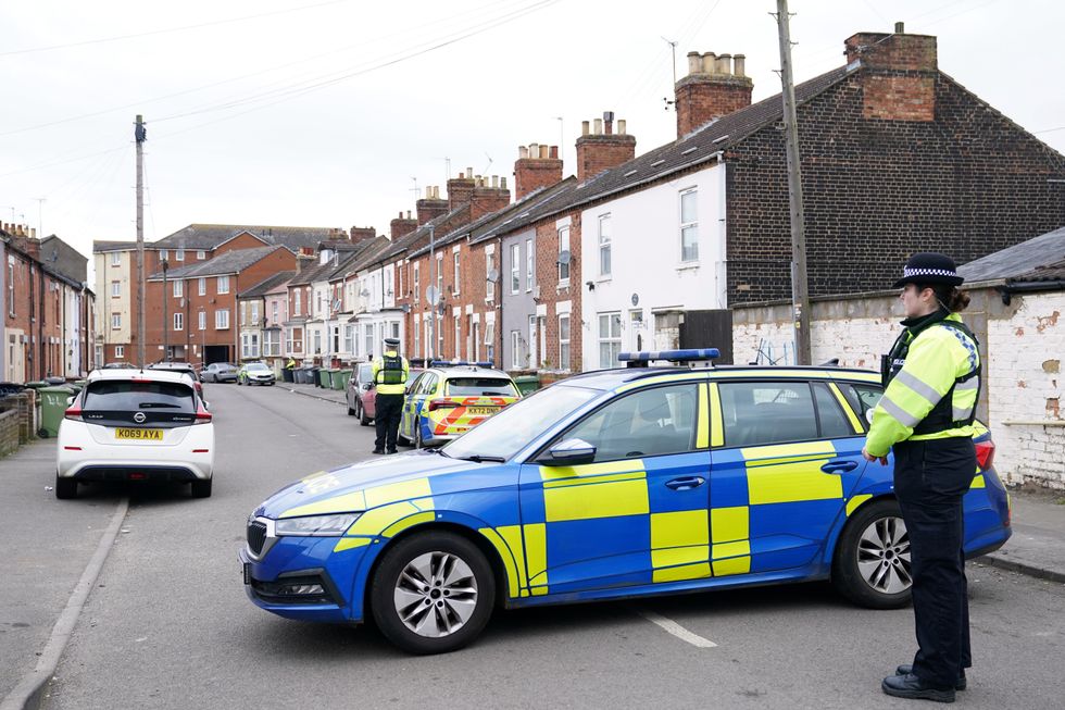 Stock image of police