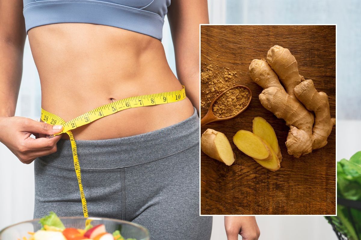 stock image of waist and ginger