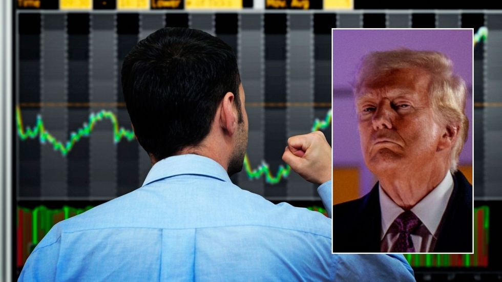 Stock market rallying and Donald Trump