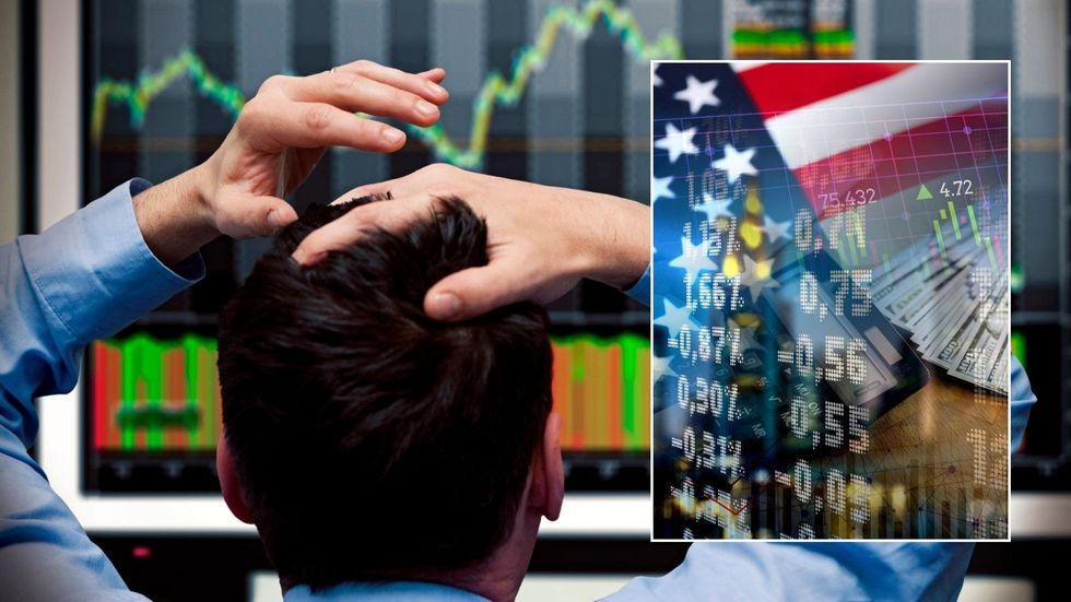 Stock trader and US economy