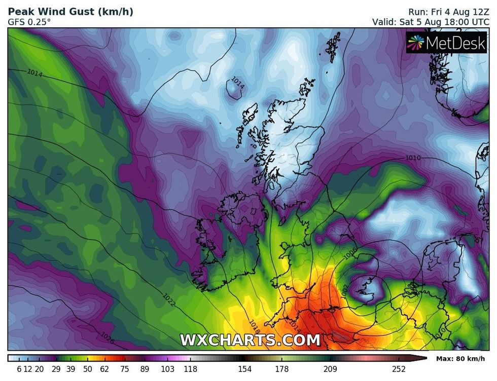 Uk Weather Forecast Britons Face ‘worst Storm Of Year As Met Office