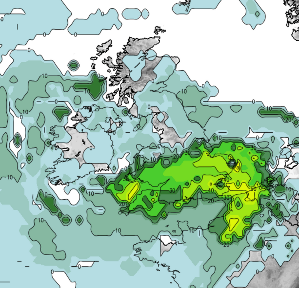 UK weather 500mile twister sparks concern as 'hurricane remnants