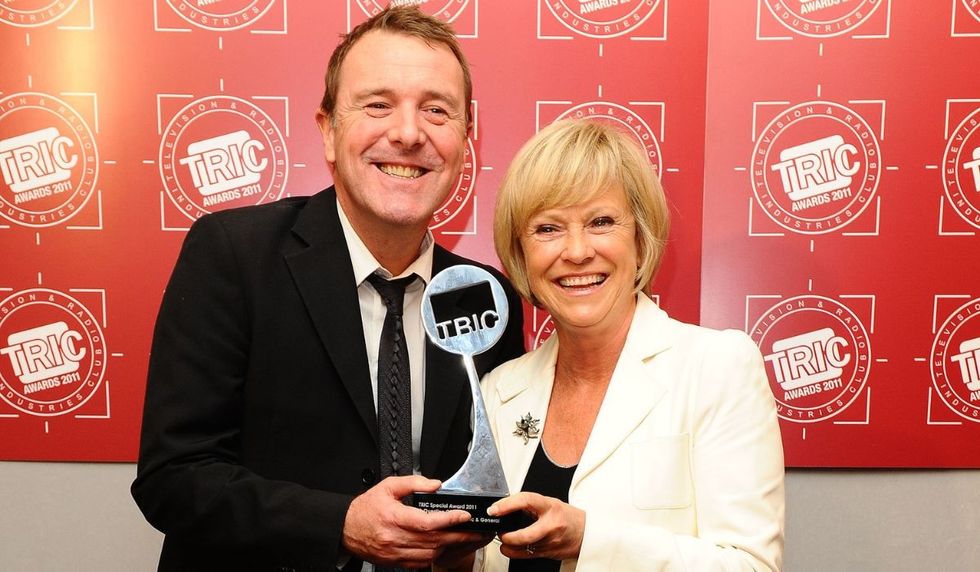 Sue Barker and Phil Tufnell