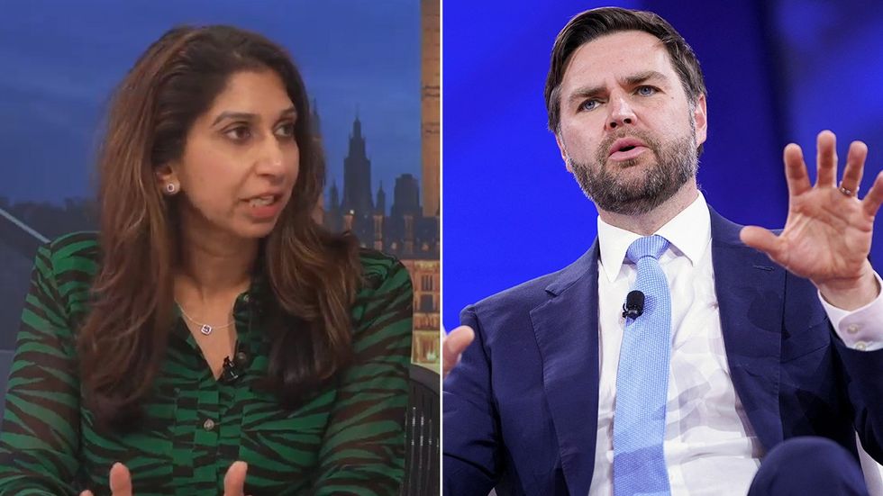 Suella Braverman, JD Vance