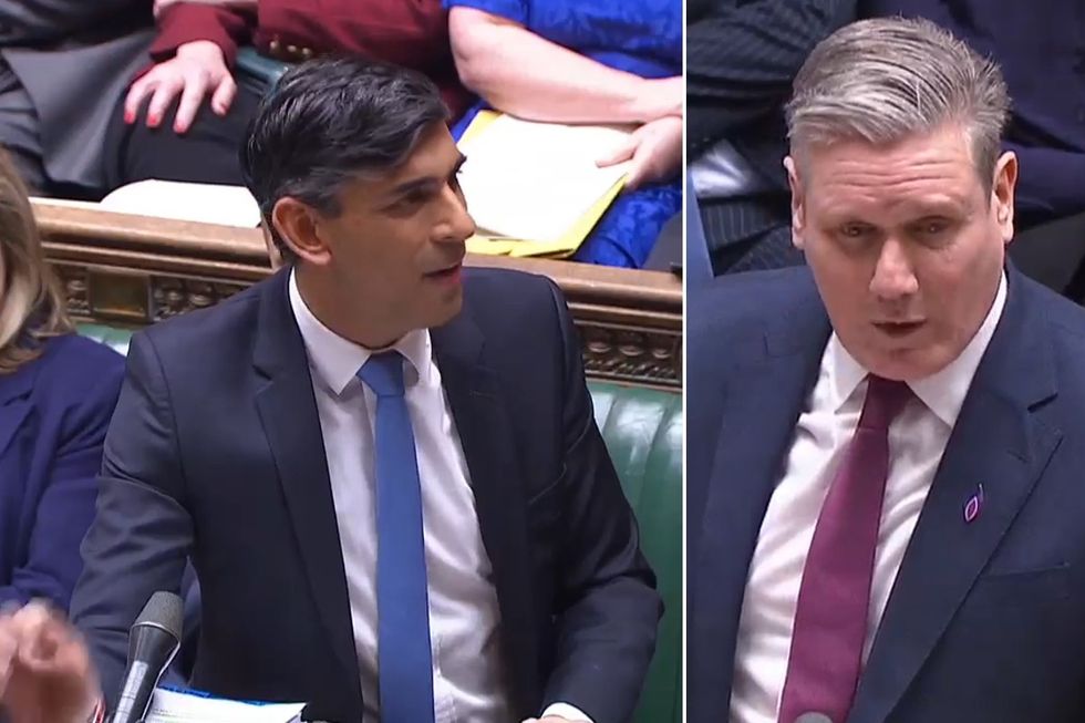 Pmqs Sunak Accuses Stamer Of Not Getting Britains Values In Fiery Clash Doesnt Know What 2031