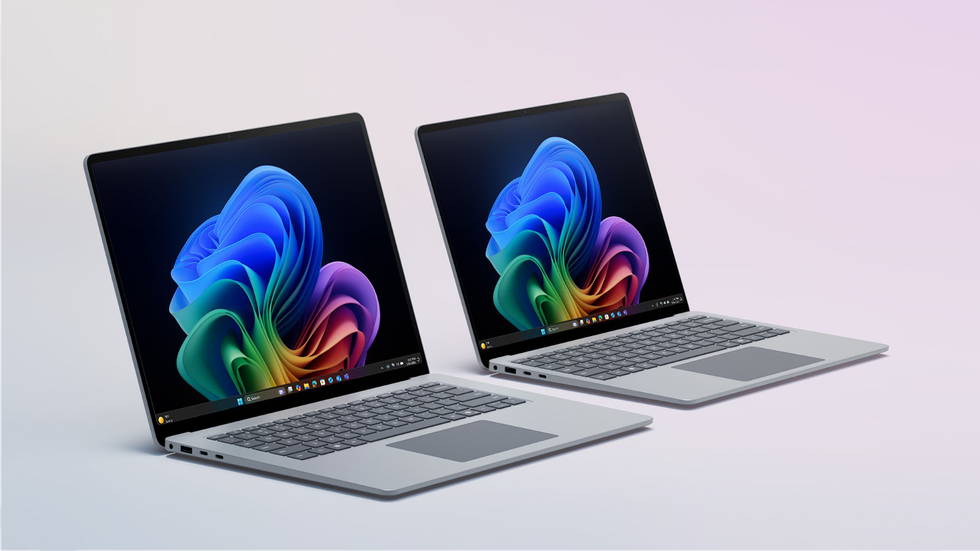 surface laptop 7th edition pictured running the new version of windows 11 in the 13-inch and 15-inch model 