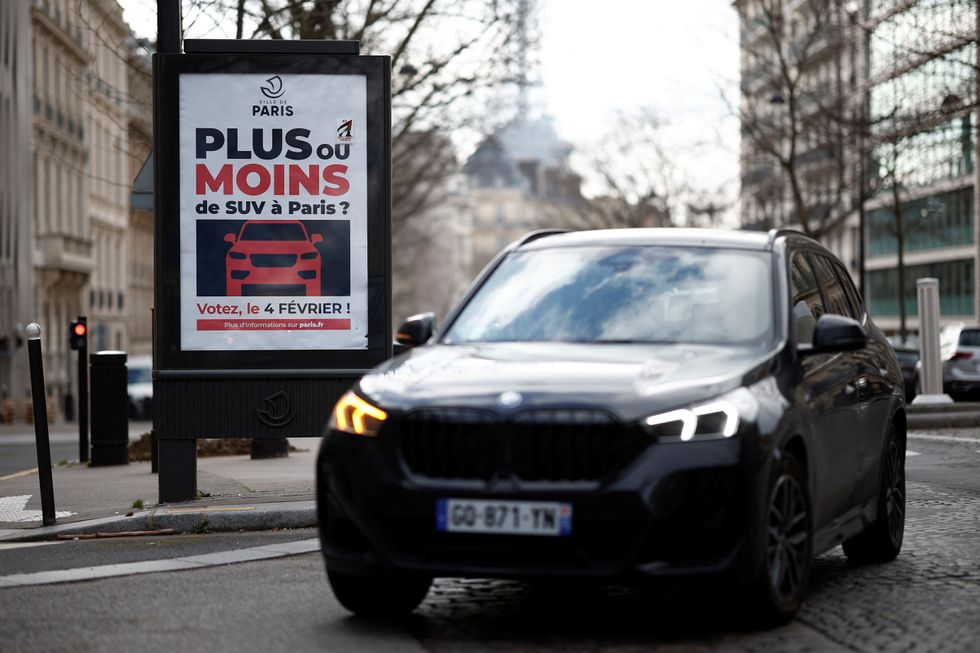 SUVs in Paris