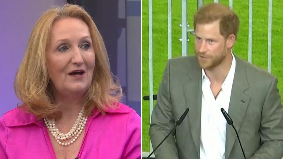 Suzanne Evans and Prince Harry