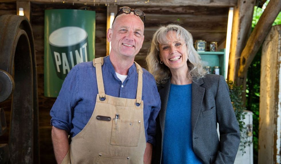 Suzie and her brother Steve Fletcher