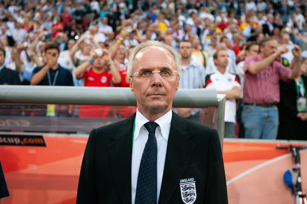 Sven-Goran Eriksson was the first foreign manager of England