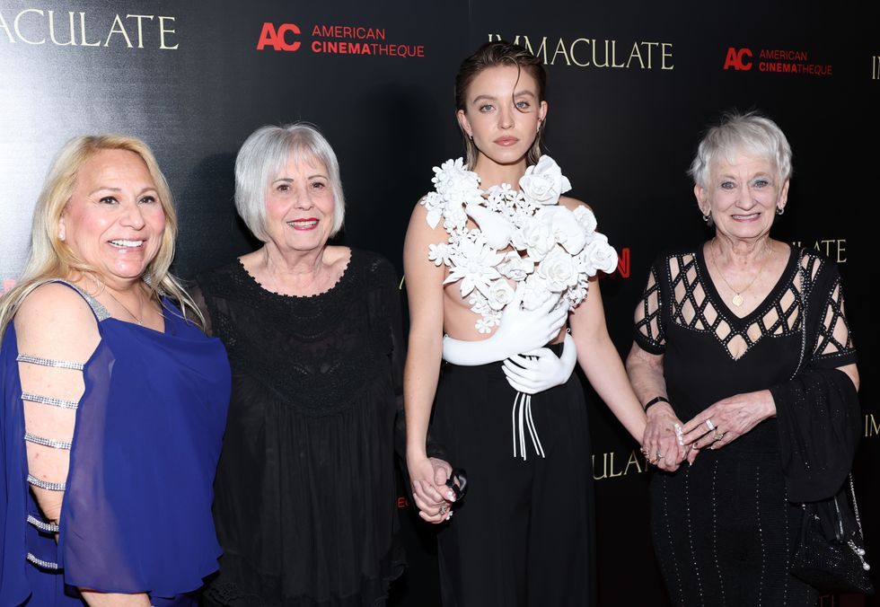 Sydney u200bSweeney and her grandmothers