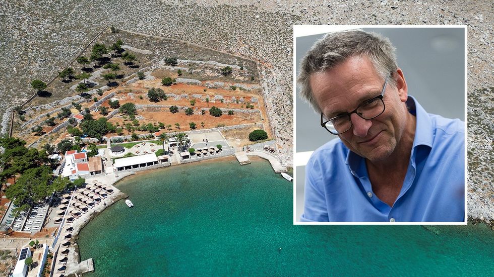 Symi Island and Michael Mosley