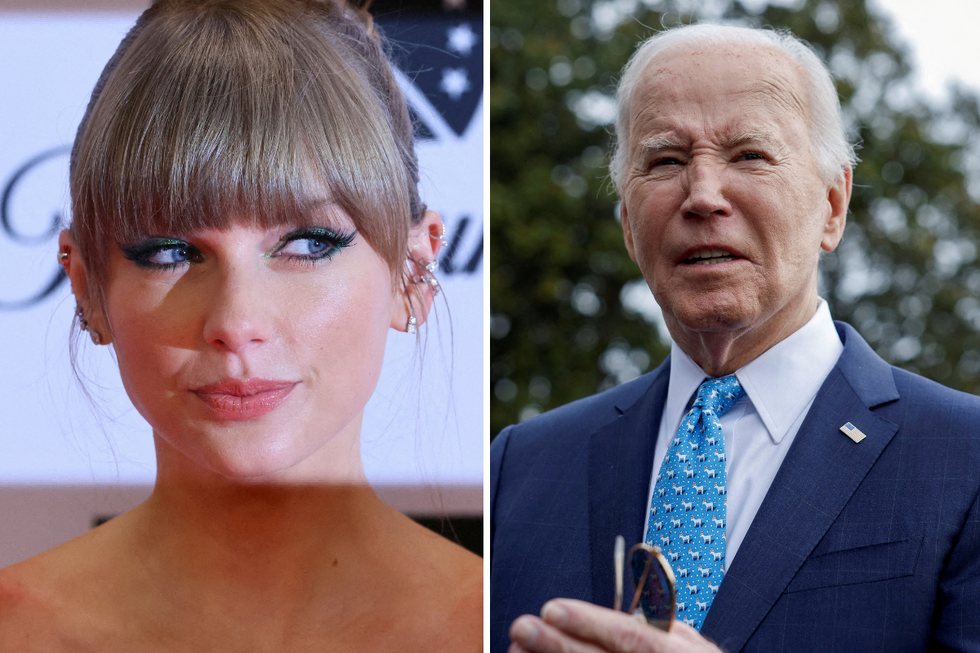 Taylor Swift and Joe Biden