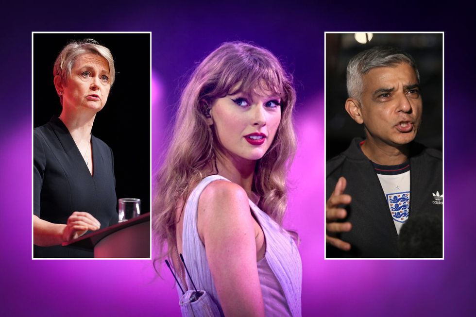 Taylor Swift, Sadiq Khan, Yvette Cooper