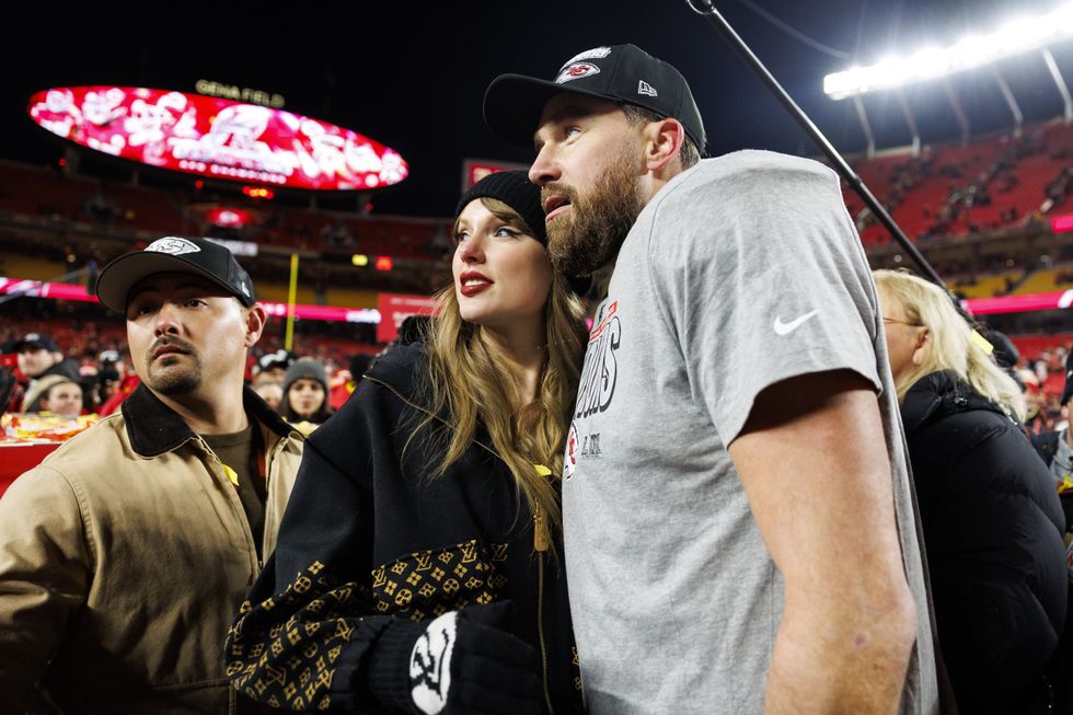 Taylor Swift Travis Kelce Kansas City Chiefs Super Bowl