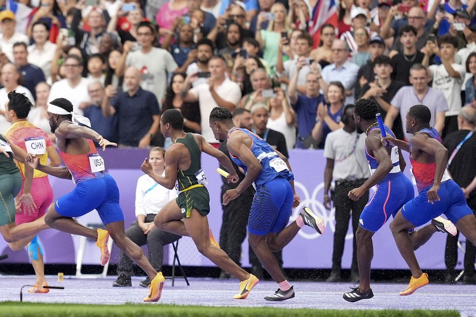 Team USA relay