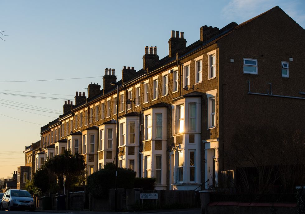 Terraced houses in pictures