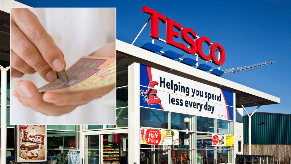 Tesco and scratchcard