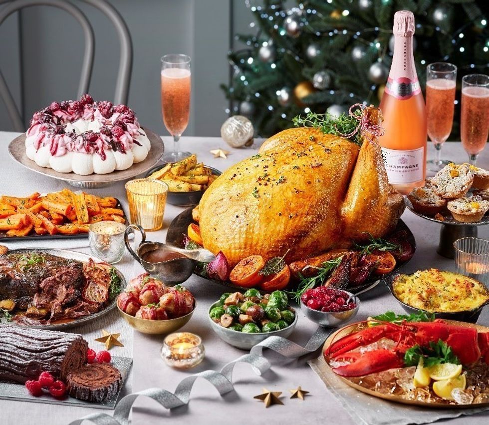 Tesco Christmas food