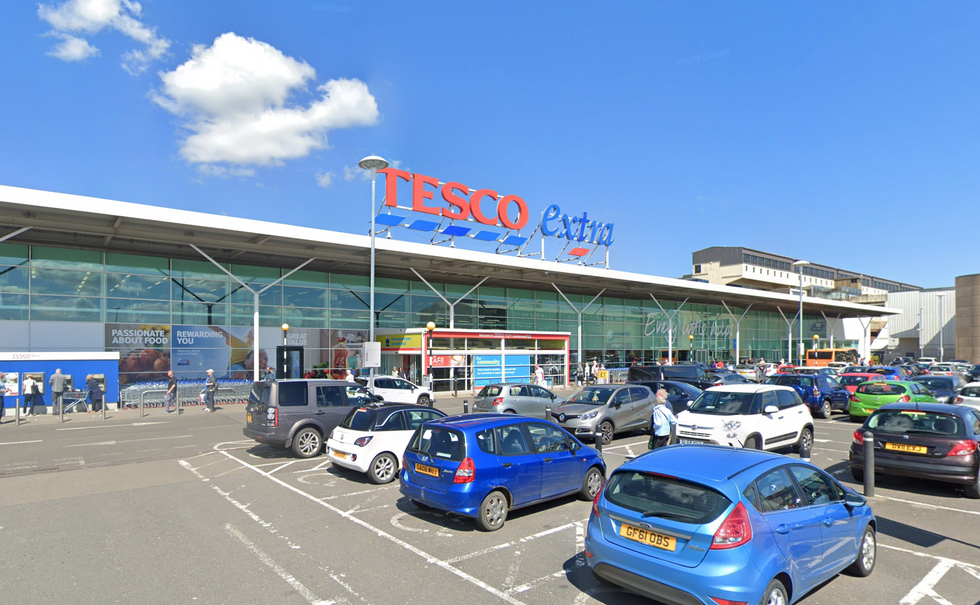 Tesco extra in Cumbernauld