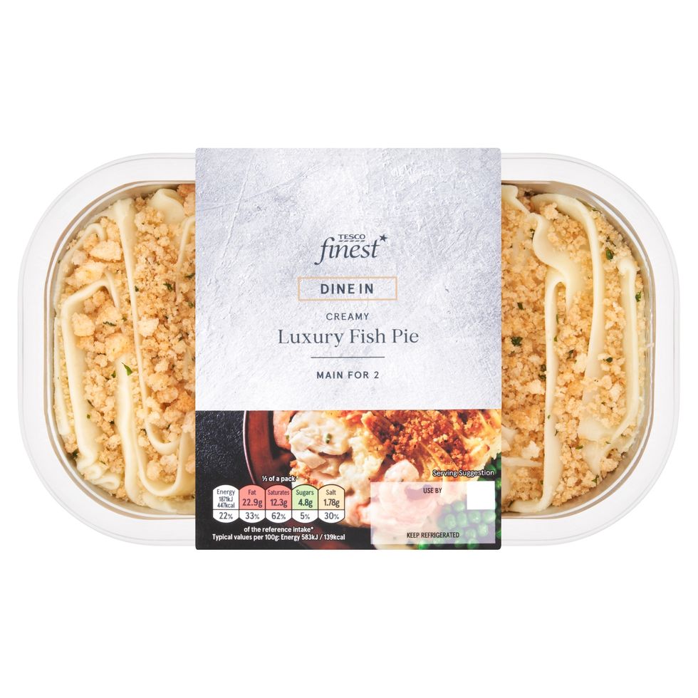 Tesco Luxury Fish Pie