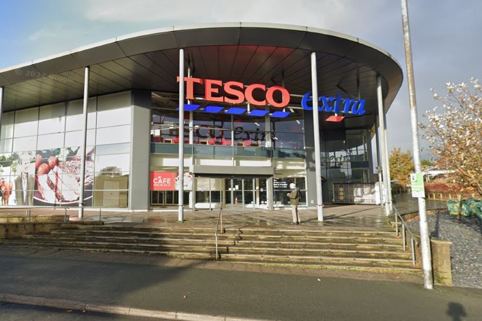 Tesco on Eagle Street, Accrington