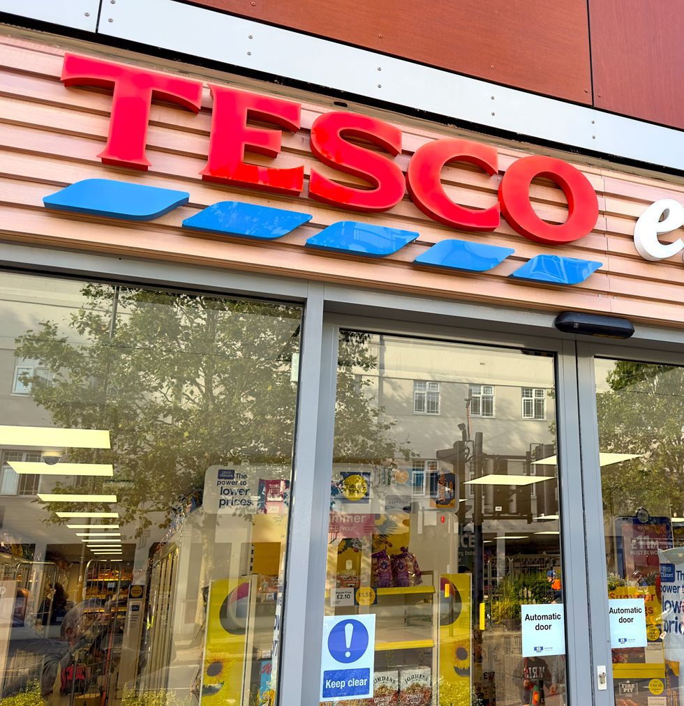 Tesco sign