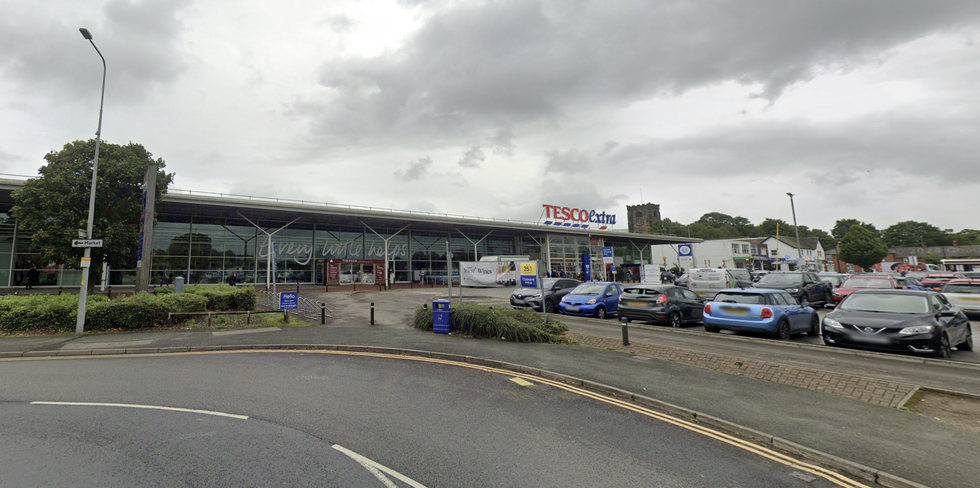 Tesco store in Leyland, Lancashire