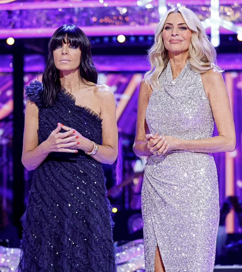 Tess Daly and Claudia Winkleman 