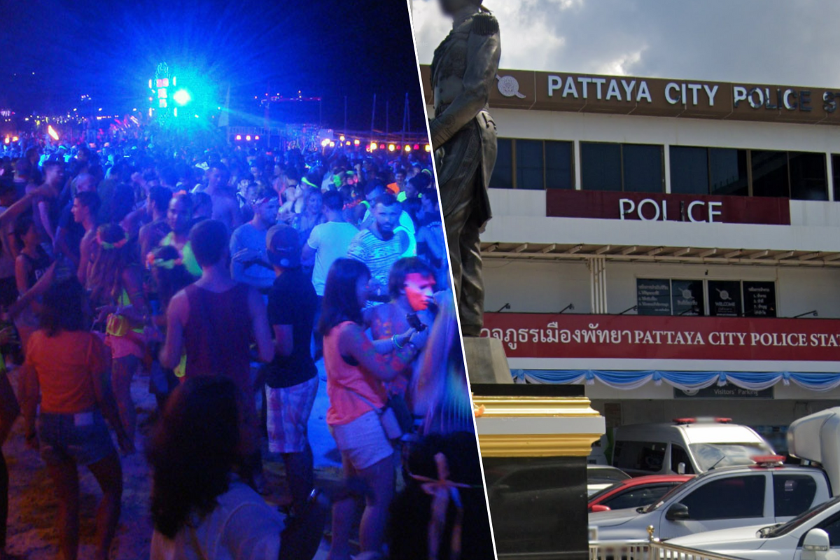 Thailand party/Pattaya City Police Station