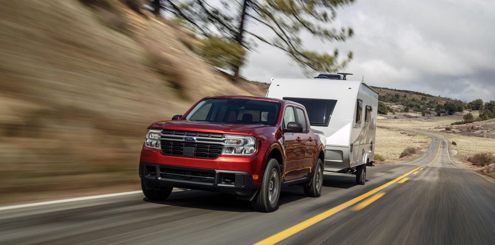 The 2024 Ford Maverick pick-up truck