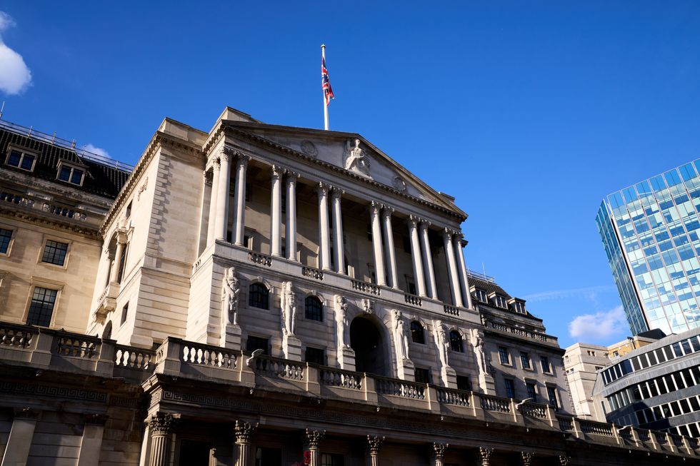 The Bank of England, London